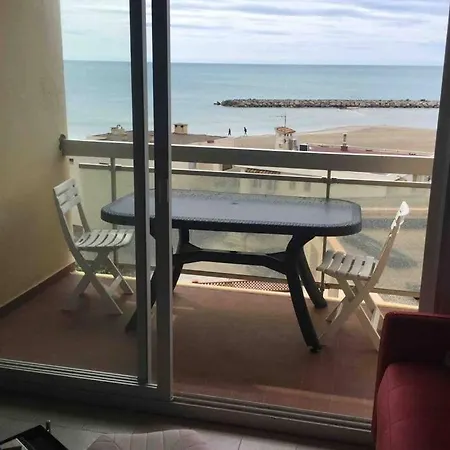 T3 Vue Exceptionnelle Avec Acces Prive A La Plage, Wifi, Clim - Dansnotreappart-Com - Valras-Plage Exterior photo